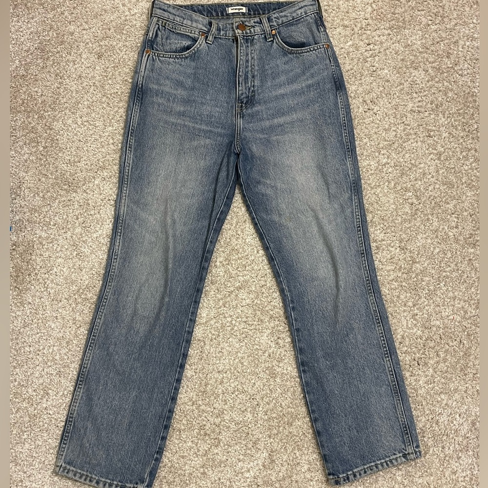 Wrangler 603 Wild West High Rise Straight Jean